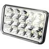 TrAdE Shop Traesio Trade Shop - Faro Supplementare H4 Auto Fuoristrada 15 LED Abbagliante Anabbagliante Ip67