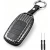 Vailikey Custodia rigida in fibra di carbonio per chiave auto Omoda Custodia protettiva per Chery Tiggo 8 Pro plus Nuovo 5 plus 7 pro Tiggo 7 Pro Max Omoda 5 C5 Jaecoo 7 portachiavi con portachiavi