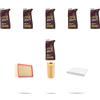 HOFFCAR Kit tagliando 3 FILTRI e 6L OLIO M compatibile con Cupra Formentor 2.0 TSI 140kw dal 2021