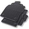 Mossa Tappetini gomma adatti per VW T-Roc I SUV (2017-2025) 4 pz. nero