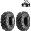 Generic 2 Pneumatici 145/70 - 6 Copertoni Compatibili Con Quad Atv MiniQuad Gomme Rinforzate 4 Tele P.R