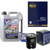 Diederichs Set di filtri, 5 litri, olio motore MoS2, scorrevole, 10W-40, SCT, Germania, filtro dell'olio