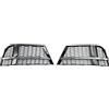 Artudatech griglia paraurti anteriore Front Fog Light Cover Bezel Grill Grille Fit for AUDI A3 S-LINE 2017-2019 8V