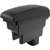 SOHINI Bracciolo Auto Per Suzuki Per Swift 2005 2006 2007 2008 2009 2010 2011 2012 2013 2014 2015 2016-2023 Bracciolo Centrale Console Scatola Di Immagazzinaggio Poggiabraccio Auto(B2 Black line 3 USB)