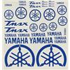 CMR Design Co Kit 35 Adesivi per T-max 500 530 560 Moto Scooter COMPATIBILE CON yamaha Tmax PVC Vinile Intagliato prespaziato (Blu)
