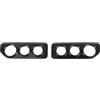 TPSOBRU Auto Luci Coda Per Suzuki Per Jimny JB64 JB74 5-Door 2019-2024 Auto Fanale Posteriore Lampada Decorazione Lampada Cappe Fanale Posteriore Guardia Fanale Posteriore Auto