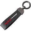 SXHM Per Suz-uki GSXS 1000 GSXS1000 GSX S 1000 GSX S1000 Accessori Moto Moto Cordino Portachiavi In fibra Di Carbonio Chiave Moto Portachiavi (Colore : Nero, Size : Normal)