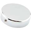 AURTLOI Copriforcella Adatto per Harley Sportster 48 XL1200 1988 Copertura centrale stelo forcella superiore cromata/nera motocicletta(Chrome)