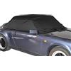 RAPID LUX - Copri Capote Impermeabile su Misura per Saab 9.3 cabrio, Protezione da Pioggia, sporco e Raggi UV, Sistema Antifurto Personalizzato, Nero.