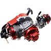 T-MOTO.IT #1 OFF ROAD LEADER T-MOTO Blocco Motore 50cc 7,5 CV per Minimoto e Miniquad | Ricambio a Benzina per Minicross, Moto Bambini e Quad Junior | Versione Rossa | Compatibilità da Verificare Prima dell'Acquisto
