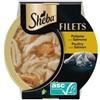 Sheba Filets per Gatti Pollame e Salmone Vaschetta 60g