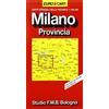 EURO CART Milano. Carta della provincia 1:100.000