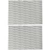 Sharplace 2 Pcs/set di Surfboard Traction Pads SUP Paddleboard Kiteboard Traction Pad, 30 x 21 x 0.5 cm - Grigio