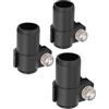 Sunicon Blocco esterno per bastoncino da arrampicata, 18 16 14mm Bastone da passeggio Quick Lock Parti per bastoncini da trekking per sport all'aria aperta come escursionismo, zaino in