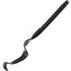 Berkley PowerBait® Power Worm Esca da pesca, nera, 25,4 cm, sapore irresistibile, classico profilo a coda riccia, ideale per la pesca primaverile, estiva e autunnale