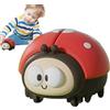 Generic Gioco sensoriale per bambini, Giocattolo di Palla Che soffia Coccinella - Sensory Toys Soffiatore di Granchio eremita - Macchina Che soffia Palla di Giocattolo di Palla sospesa Coccinella