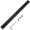 RimFly Tactical Airsoft Rail Pack 257 mm + viti Keymod + chiave a brugola tessitore supporto olografico per armi da caccia