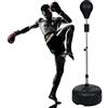 HarBin-Star Punching Ball Sacco da Boxe Punching Ball per adulti Allenatore di Boxe con Supporto Regolabile in Altezza per Fitness e Allenamento 120cm-160cm