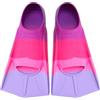 YuLiMirich Pinne da nuoto in silicone, 100% silicone, pinne corte da allenamento, per nuoto, comode pinne in silicone, pinne corte per bambini e adulti, immersioni per principianti