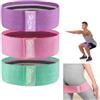 YQBFTC Set di 3 fasce elastiche per fitness, in tessuto, fasce di resistenza per allenamento di forza, fascia elastica per yoga, pilates, allenamento di forza, allenamento delle gambe