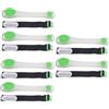 Yardwe Braccialetti LED Luminosi da Braccio per Sicurezza Notturna, 2 Pezzi, Verde, Ideali per Running, Jogging, Ciclismo E Passeggiate