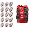 Ram Rugby Doctor Sport Rugby, 15 palle da rugby con borsa traspirante