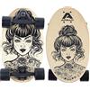 Apollo Barrel Board | Pratico Cruiser per Pendolari | Agile e Compatto | Mini Skate da Viaggio | Tavola Skateboard da Città | Per Adulti e Bambini