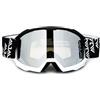 mjmoto Occhiali da moto per uomo e donna, antiscivolo, antigraffio, per dirt bike, ATV, MX, DH, MTB, snowboard, colore nero