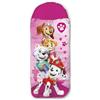 BERONAGE Paw Patrol - Sacco a pelo per bambini, 140 cm + 30 cm (cappuccio) x 70 cm, ideale per attività all'aperto/interno con Skye, Everest, Liberty, Marshall, sacco a pelo a mummia per ragazze e ragazzi con