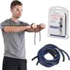 Theraband Thera-Band Heavy Exercise Tubing (Blue/Black), Pack of 2