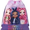 Rainbow High - Zainetto Bambina e Bambino con Chiusura a Coulisse e Sistema Anti-Soffocamento, Valido come Sacca Sportiva e Asilo - Zaino Bambina Utile come Zaino Scuola e Free Time, Cm 35x42h