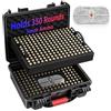 Kinghardcase 350 custodie rotonde con chiusura a sfera - Scatola per munizioni impermeabile - per 9 x 19 mm Parabellum/9 mm luger,.40 S&W, 380ACP, 38 S&W, 356 TS&W, 7,63 mm, 8 mm Steyr,.357SIG.