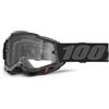 100% Maschera ACCURI 2 Enduro Black - Lente Doppia Trasparente