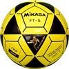 MIKASA FT5 Goal Master Pallone da calcio, nero/giallo, taglia 5