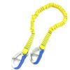 Trem-Cinghia Elastica Ombelicale Due Moschettoni Omologata CE Tenuta Kg: 2000 L cm: da 100 a 190