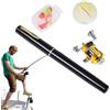 WJnflQN Combinazione canna da pesca e mulinello con penna, canna da pesca con penna | Penna da pesca combinata con canna e mulinello portatile - Canne da pesca con penna, penna con canna da pesca per