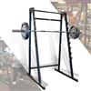 ZERRO Porta bilanciere squat rack con barra di aggancio a 8 gradini caricabile fino 160kg rack palestra squat rastrelliera bilanciere