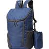 Generico Zaino Da Trekking Impermeabile - 20L Impermeabile Pieghevole Leggero | Zaino Da Trekking Impermeabile | Borsa Attrezzatura Per Campeggio, Pesca, Escursionismo | Zainetto Outdoor Compatto