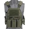 OAREA FCPC V5 Porta trasportatore for trasporto rapido stacca cummerbund a spalla regolabile spalla anteriore manciata di inserto mancia di caccia al petto di caccia al soft ( Color : VE-75-OD , Size : M )