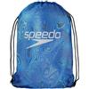 Speedo Sacchetti a rete stampati, taglia unica, colore blu marmo/bianco