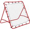 vidaXL Rete elastica da calcio con rimbalzo 100 x 100 cm regolabile