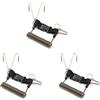 Marclix 2X ARA Reef Acciaio Gancio Doppio Diving Reef Hook con Spirale Coil Lanyard Diving Safe Accessori