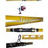 Pescasubito.com Kit Surf Casting Canna 4m 200gr + Mulinello 8000 Pesca Fondo Spiaggia