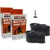 Generico COPPIA DUE 2 CAMERE D'ARIA BICI 26 x 1.75 1.90 95 2.125 MTB VALVOLA IV 40 mm ITALIA