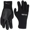 SEAC 500 - Guanti Elasticizzati da Immersione, Nero (Nero), XS