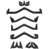 Eieblek LAT Pull down Bar Grip Handle, accessori per canottaggio, LAT Pulldown Attachments, Multi Grip Set per allenamento della forza sulla schiena, bicipiti, barra per tricipiti