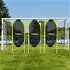 FORZA Sagome Calcio con Molle per Allenamento [Confezione da 3] | Allenamento Calcio | Accessori Allenamento Calcio Attrezzatura
