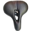 MUSISALY Sella per Bici Extra Larga Imbottita in Pu Antiscivolo Presa d'Aria, Comfort Distribuito e Resistente per Mountain Bike e Bici da Strada, per Lunghi Viaggi Ciclistici
