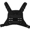 Generico Sports Chest Bag, Front Vest Training Bag, 0.88x11.81 Inches Multi-Functional with Adjustable Straps, Outdoor Running Pack for Men, Mobile Phones, Headphones, Jogging, Hiking