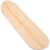 CVUTOVO Tavola Skateboard per Ragazzi Fai da Te Non Verniciata in Legno Superficie Bianca per Pittura e Graffiti, Sostituzione Deck Skateboard, Gioco Creativo per Giovani
